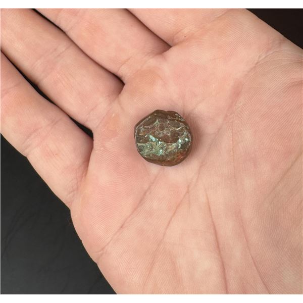 Antique Sikh Empire Islamic Copper Coin