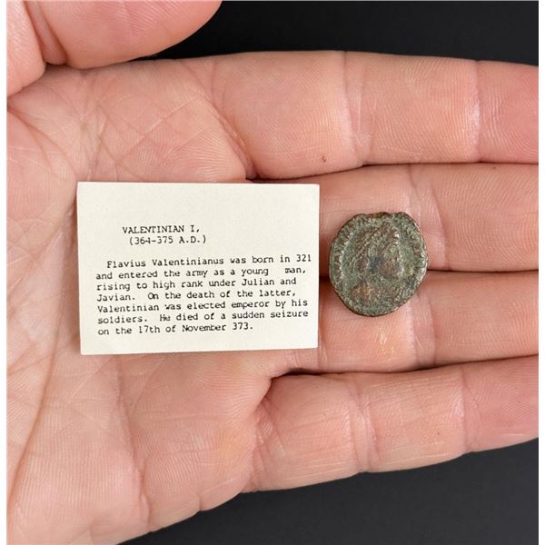 Valentinian I Ancient Roman Bronze Coin