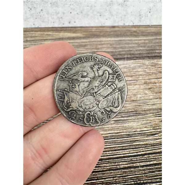 1750 B Kingdom of Prussia 1 Silver Thaler