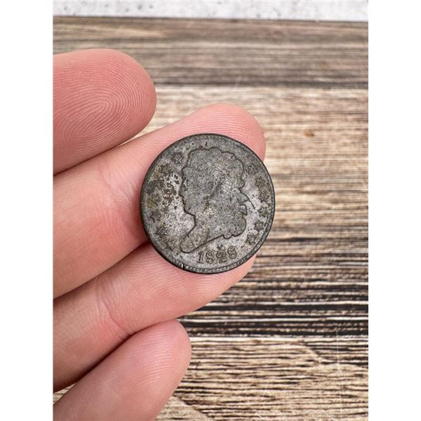 1828 Classic Head Half Cent