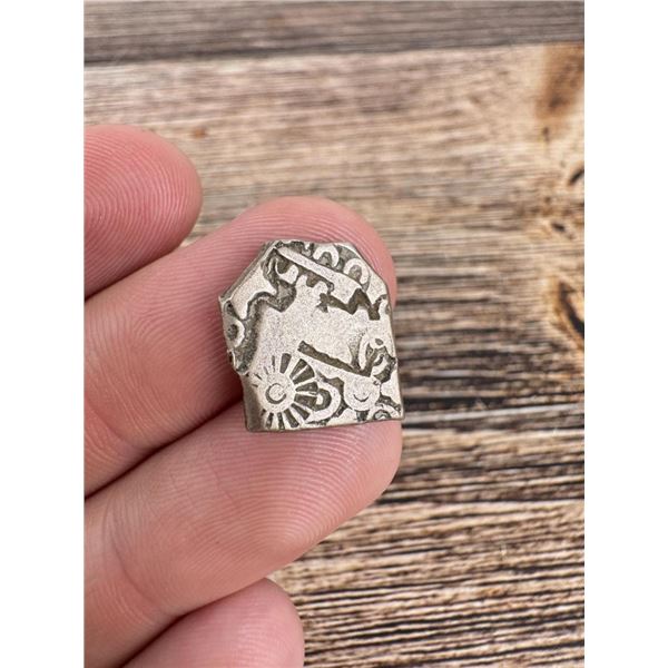 Antique Sikh Empire Islamic Silver Coin