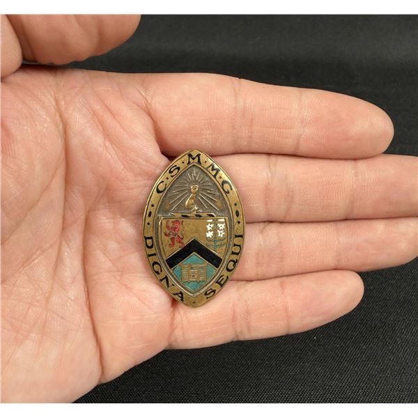 Society of Masseuses & Medical Gymnasts Badge