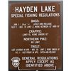 Image 1 : Hayden Lake Idaho Fish and Game Sign
