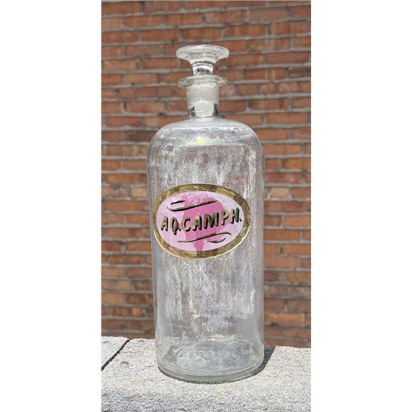 Aqua Camphor Apothecary Apothecary Bottle