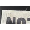 Image 3 : Oregon Cloth No Tresspassing Sign