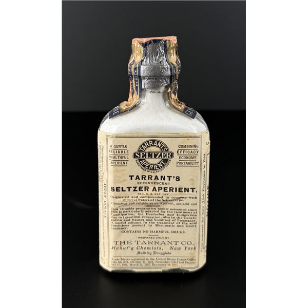 Sealed Tarrant's Seltzer Aperient Bottle