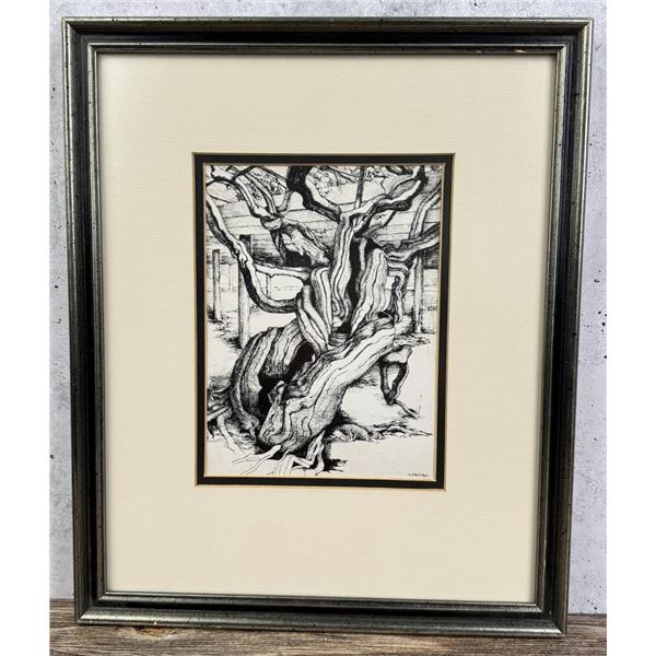 M. Etheridge Twisted Tree Print