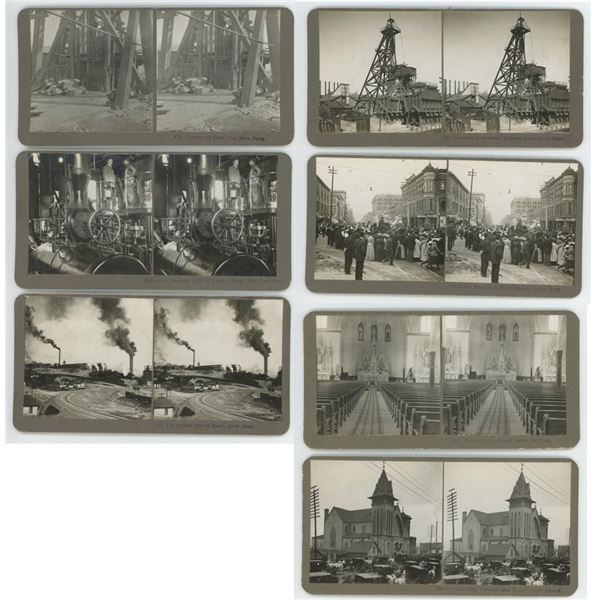 NA Forsyth Antique Butte Montana Stereoviews