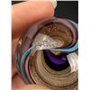 Image 4 : Art Glass Dichroic Vortex Marble