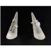 Image 1 : Sterling Silver Labradorite Rings