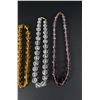 Image 3 : Art Deco Faceted Glass Flapper Necklaces
