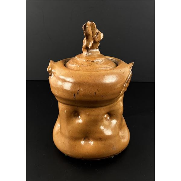 David Smith Studio Pottery Lidded Jar