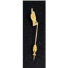 Image 3 : Victorian Whaler Made Ivory Hand Stick Pin