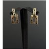 Image 1 : Patricia Locke Sterling Silver Rhinestone Earrings