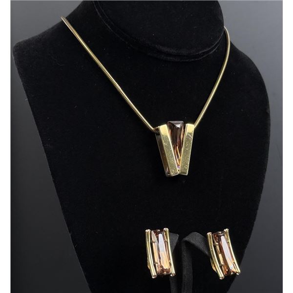 Ermani Bulatti Necklace and Earrings