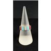 Image 2 : Zuni Sterling Silver Inlaid Ring