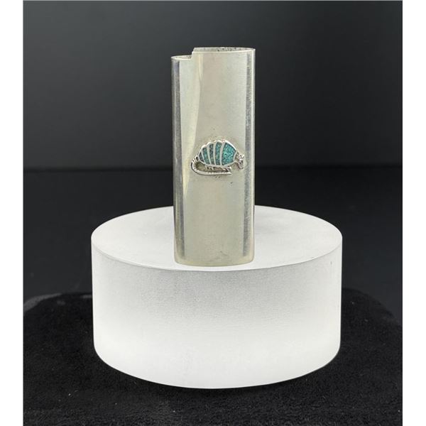Navajo Chip Inlaid Car Lighter Case