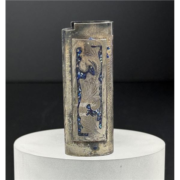 Taxco Mexico Alpaca Silver Lighter Case
