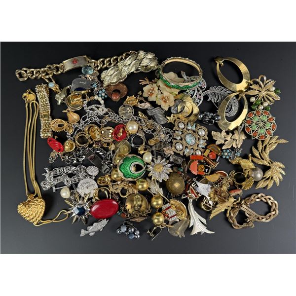 2 Pounds of Signed Costume Jewelry