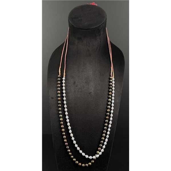 Tahitian Black Pearl Necklaces