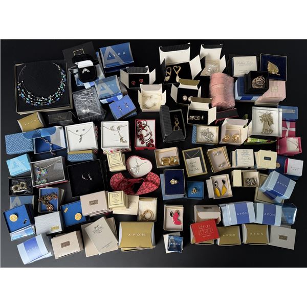 Large Group New in Box Avon Costume Jewelry