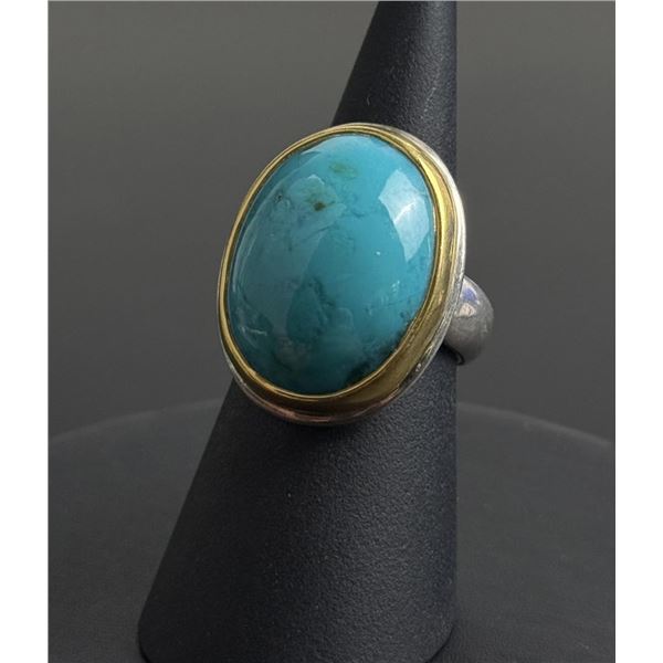 Sterling Silver Turquoise Ring