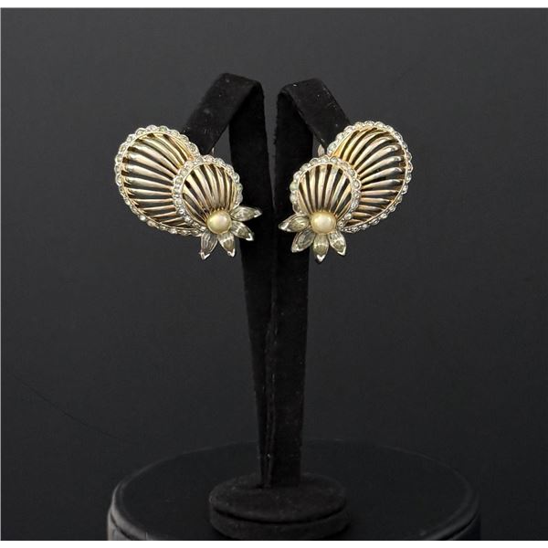 Joseph Mazer Jomaz Rhinestone Earrings