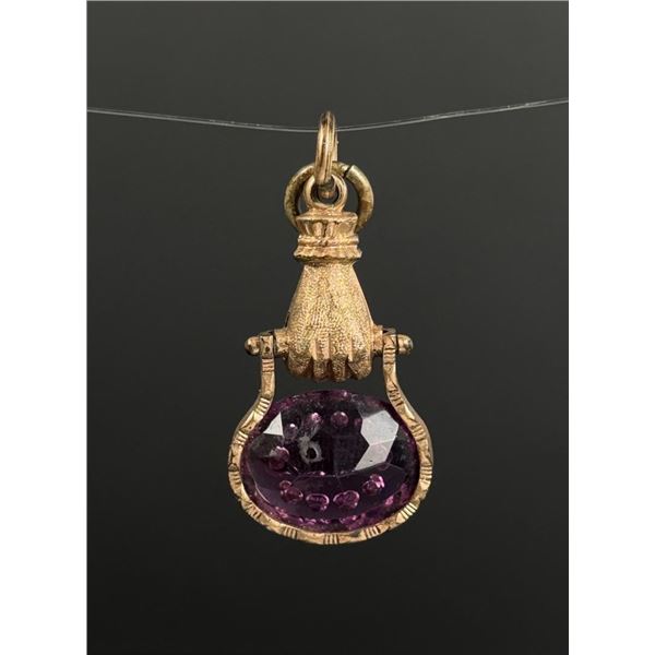 Victorian Gold Filled Watch Fob Pendant