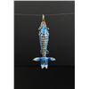 Image 3 : Chinese Sterling Silver Cloisonne Koi Fish