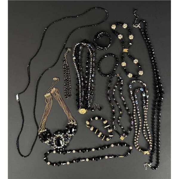 Collection of Rhinestone Costume Jewelry
