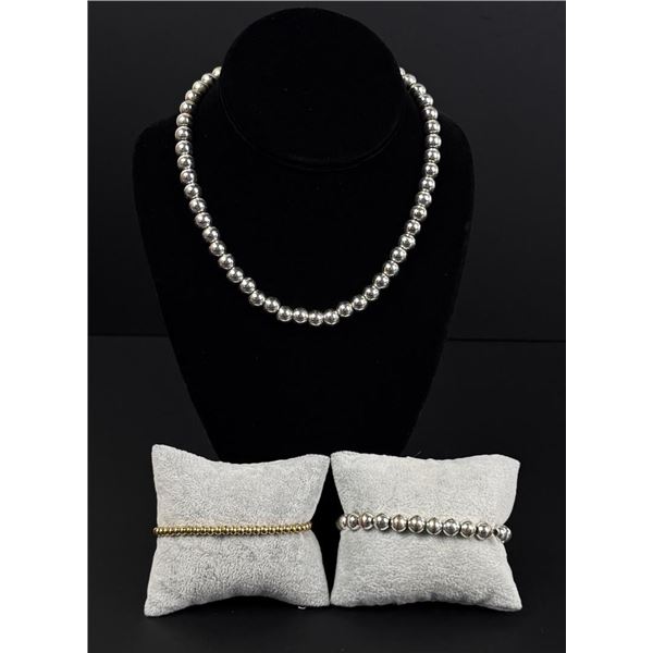Ralph Lauren Bead Necklace and Bracelets
