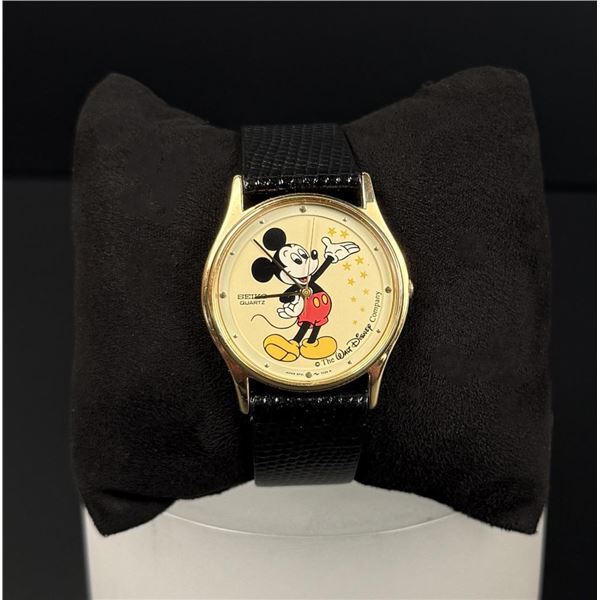 Walt Disney Mickey Mouse Watch Seiko Quartz