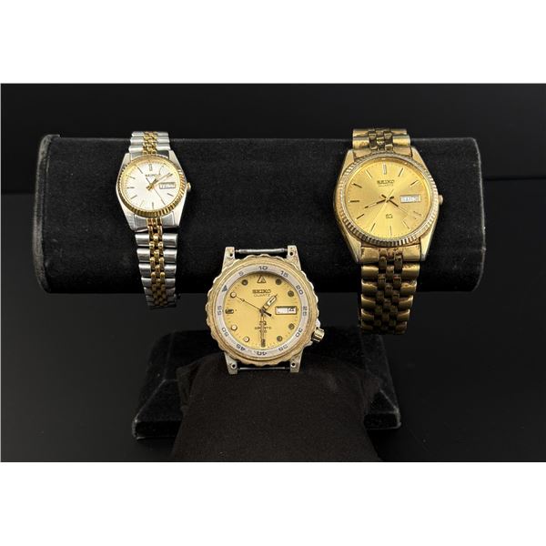 Collection of Seiko Quartz Watches