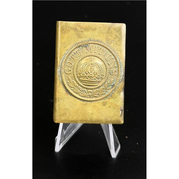 WW1 WWI German Trench Art Brass Match Holder