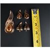 Image 5 : Matisse Copper Enamel Brooch and Earrings
