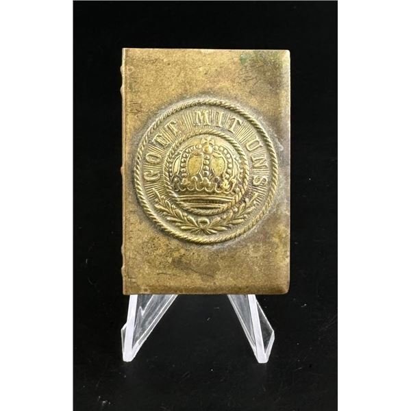 WW1 WWI German Trench Art Brass Match Holder
