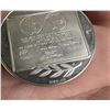 Image 3 : Sterling Silver First Step On Moon Medal Coin
