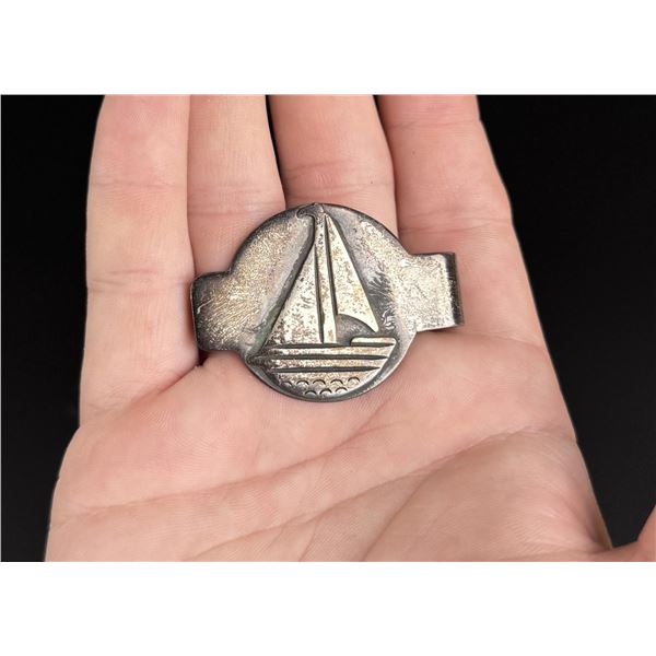 Taxco Mexico Sterling Sailboat Money Clip