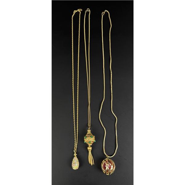 Joan Rivers Dearest Egg Necklaces