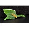 Image 2 : Alaskan Nephrite Jade Flying Goose Brooch