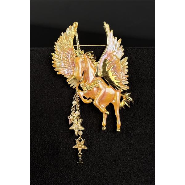 Kirks Folly Cloud Walker Unicorn Brooch