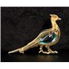 Image 2 : Reja Vermiel Sterling Jelly Belly Pheasant Brooch