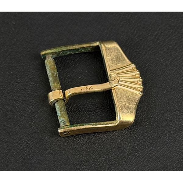 Rolex 14K Gold Watch Band Strap Buckle