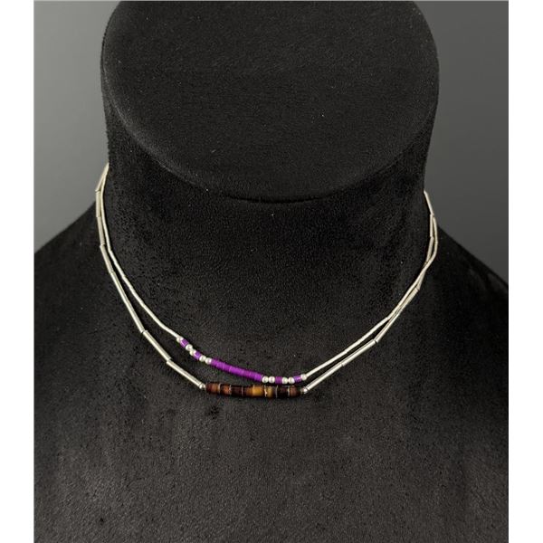 Navajo Liquid Sterling Silver Necklaces