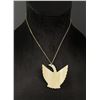 Image 2 : Alaskan Inuit Eskimo Carved Ivory Goose Necklace