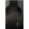 Image 1 : Victorian Brass Monocle Necklace