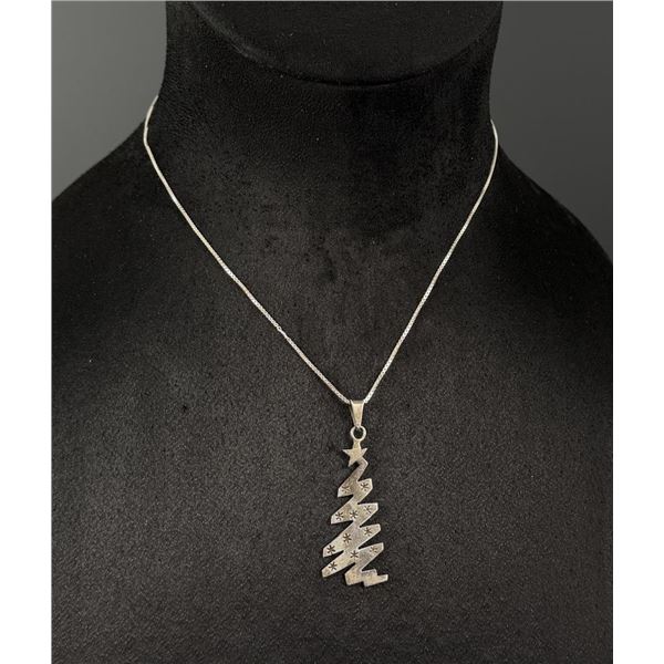 Silver Works Mexico Sterling Silver Star Necklace