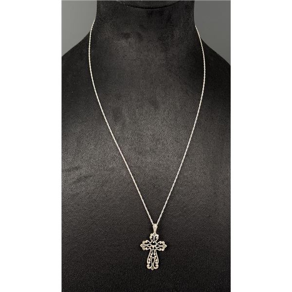 Sterling Silver Cross Necklace