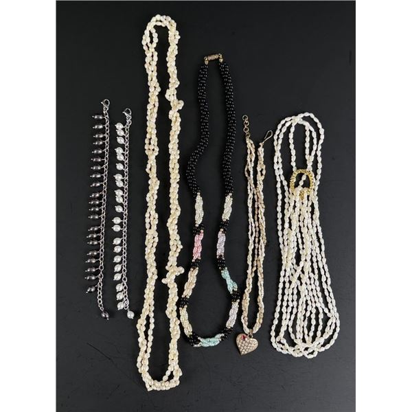 Collection of Freshwater Pearl Necklaces