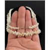 Image 3 : 14K Gold Two Strand Keshi Pearl Necklace